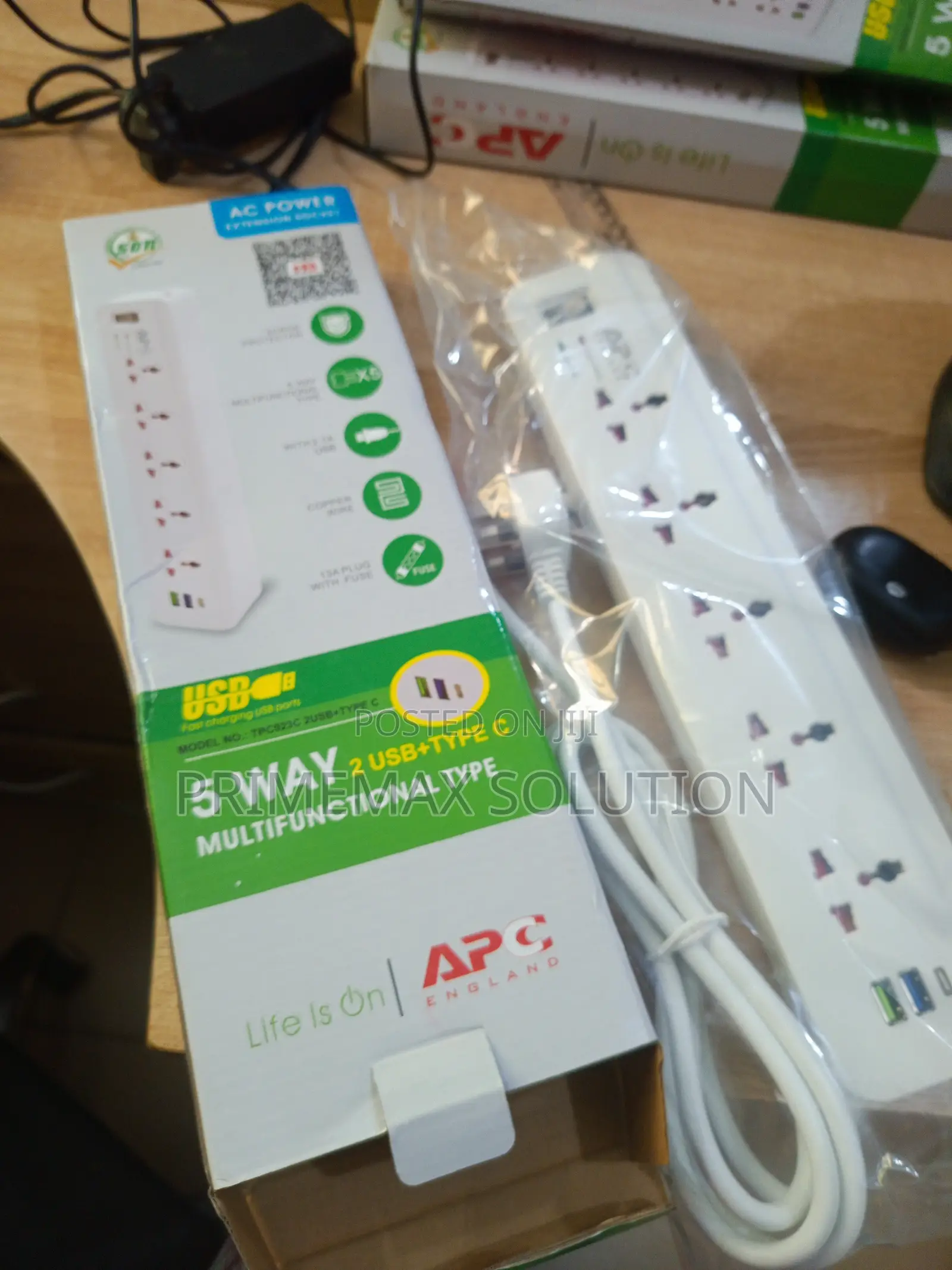 5 Outlet + Usb Multifunctional Extension Cord