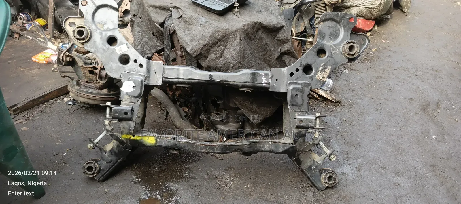 Rear Center Beam Ford Edge 2016 Model