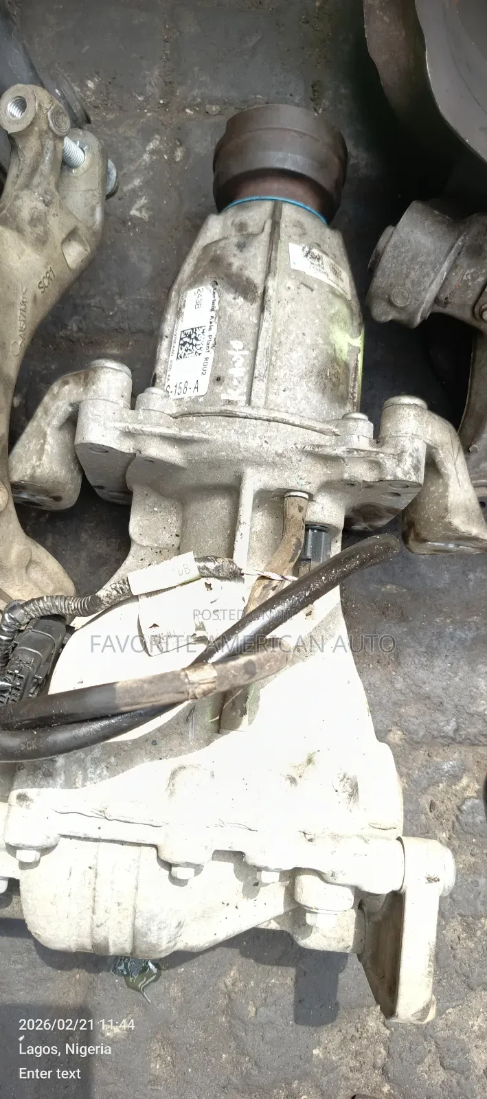 Rear Axle Ford Edge 2018 Model