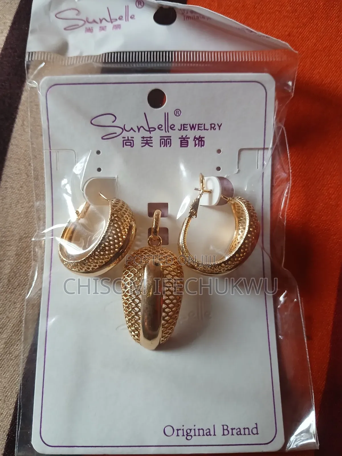 Non Tarnish Quality Earrings and Pendant