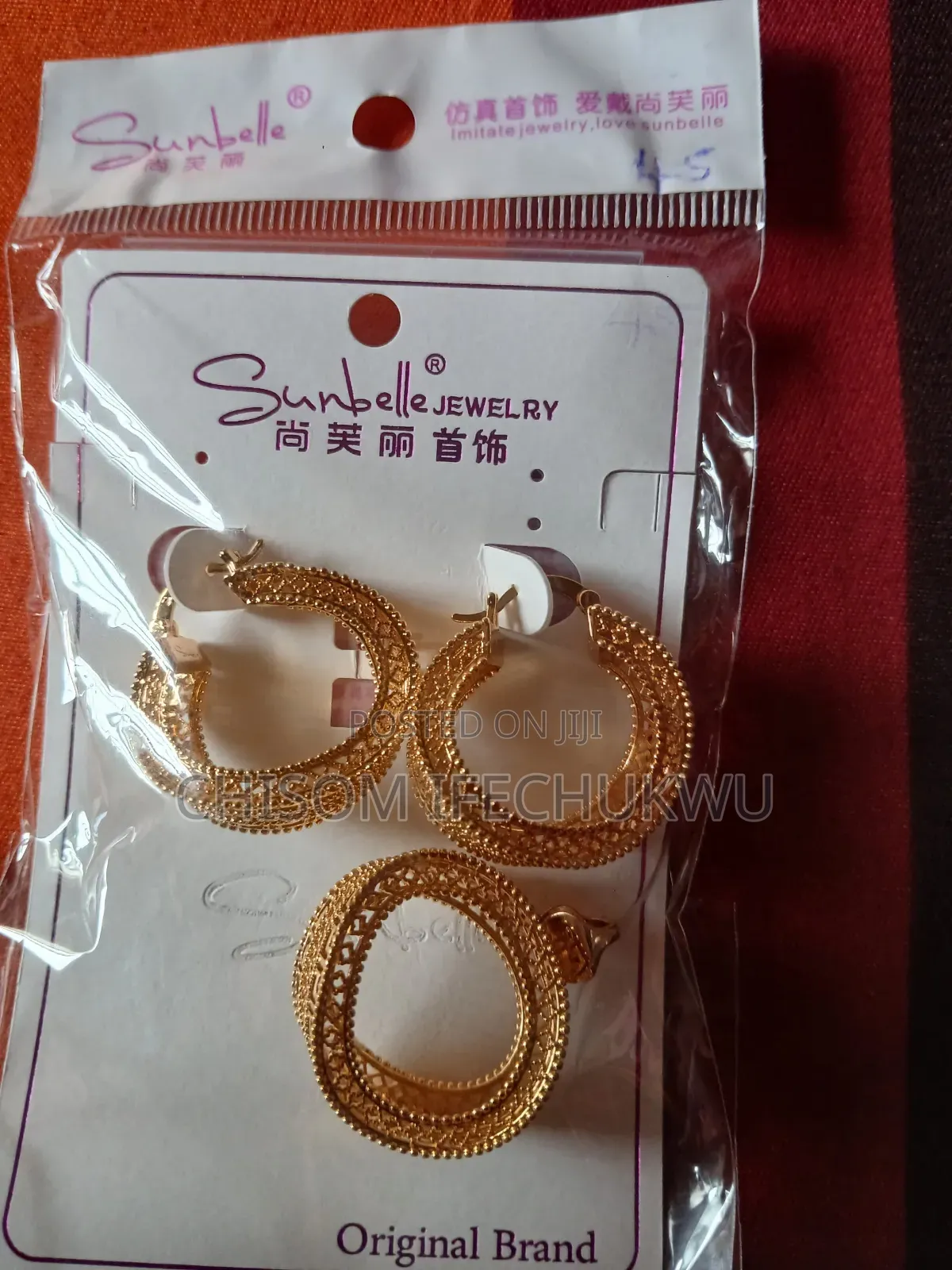 Non Tarnish Quality Earrings and Pendant