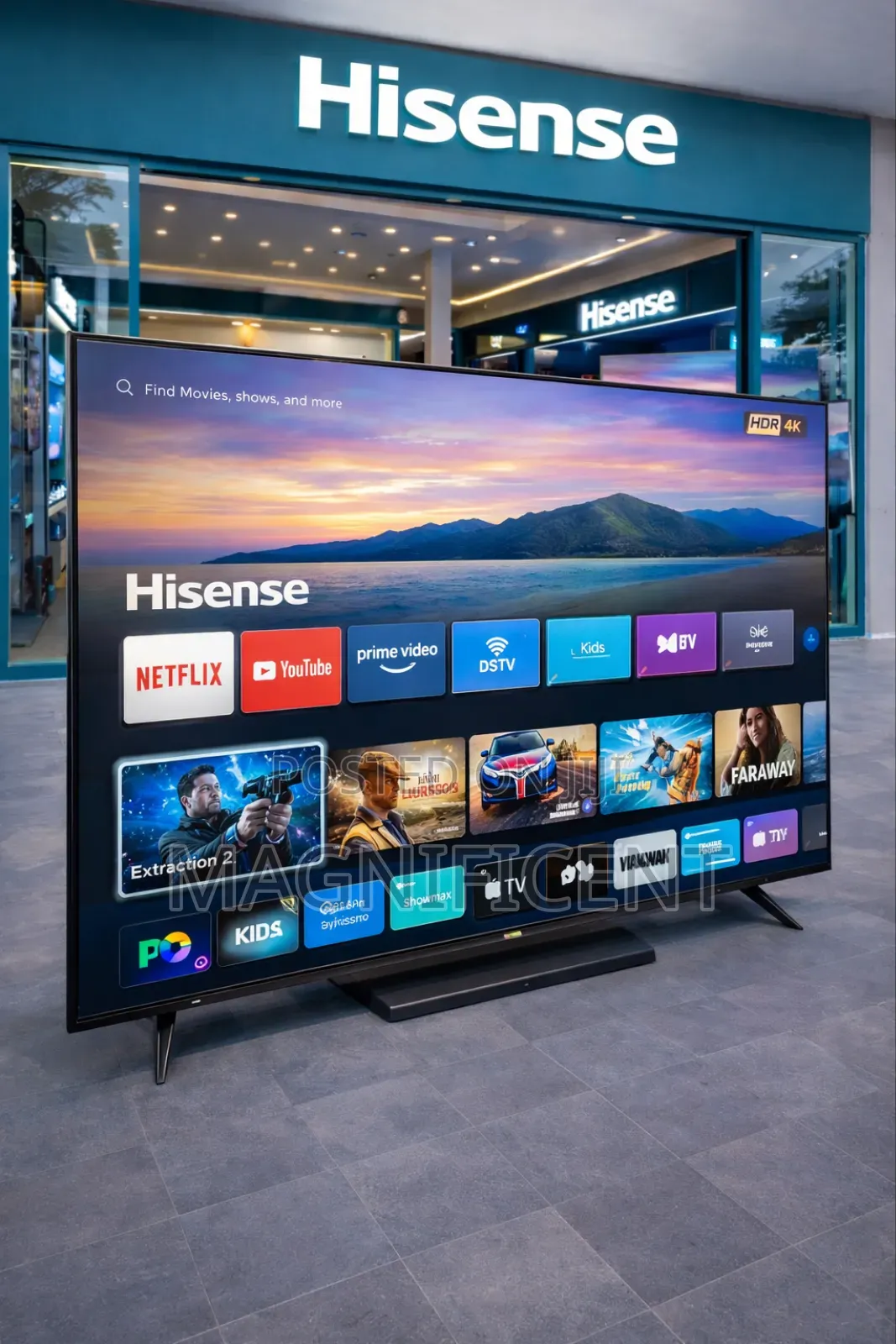 Hisense 100′′ Q7q Series Qled Smart Tv – Ultra Hd | Dolby Vision |