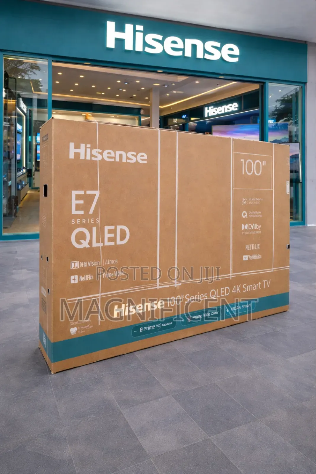 Hisense 100′′ Q7q Series Qled Smart Tv – Ultra Hd | Dolby Vision |