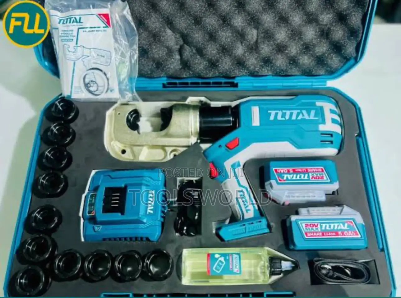 Total Lithium-Ion Hydraulic Crimping Tool 16–400mm2 (Tctli2005)