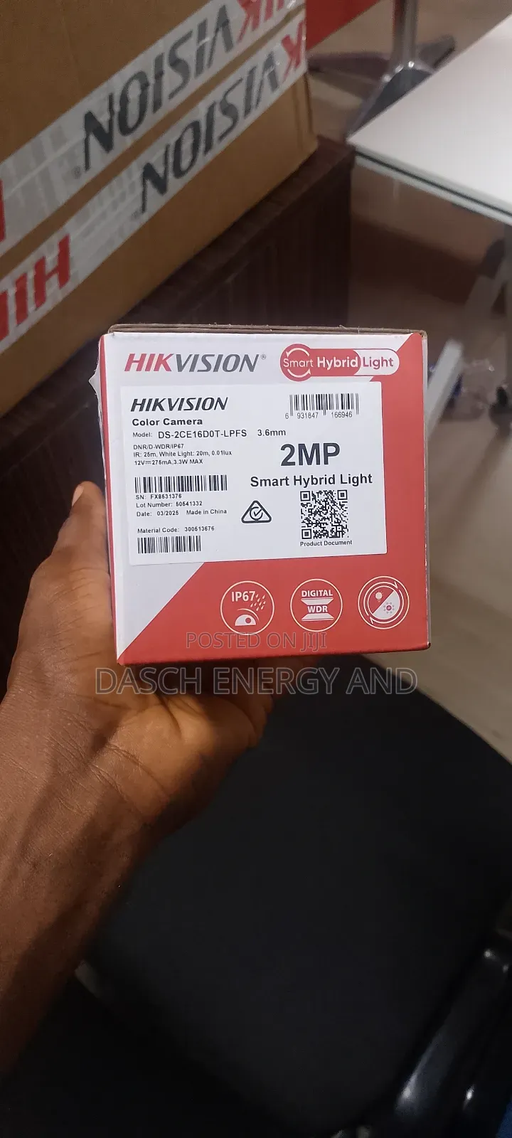 Hikvision Smart Hybrid Light 2mp (Ds-2ce16d0t-Lpfs)