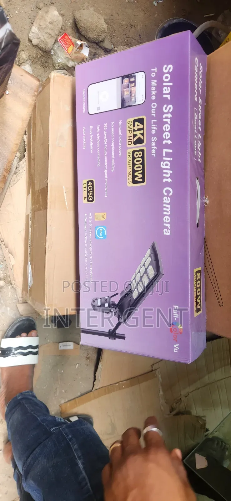 Solar Street Light Ubox Dual Lens