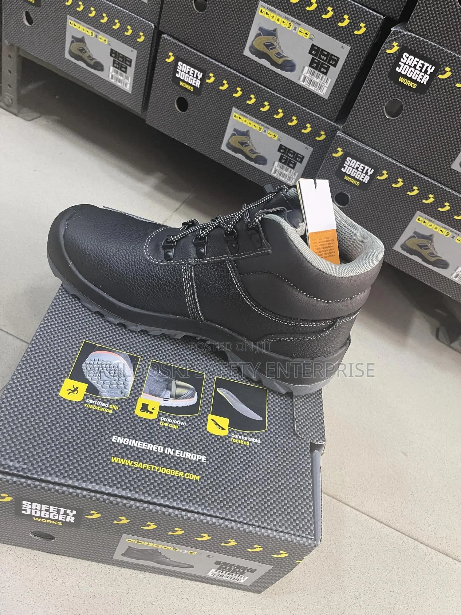 Best Boy Safety Jogger Boot