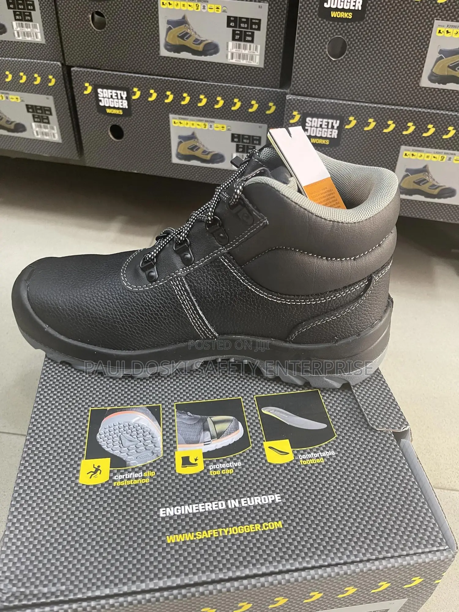 Best Boy Safety Jogger Boot
