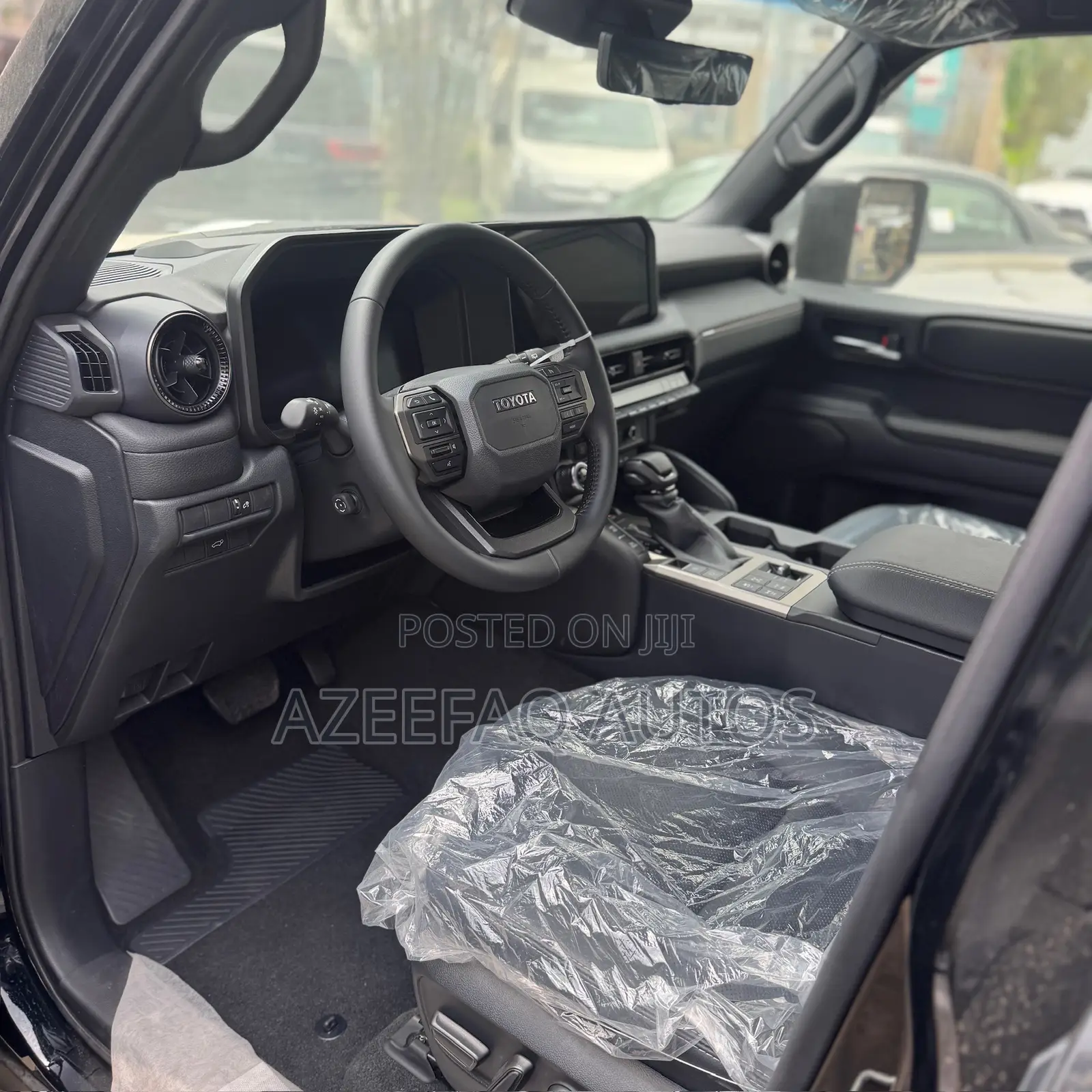 New Toyota Land Cruiser Prado 2.4 Petrol 2025 Black