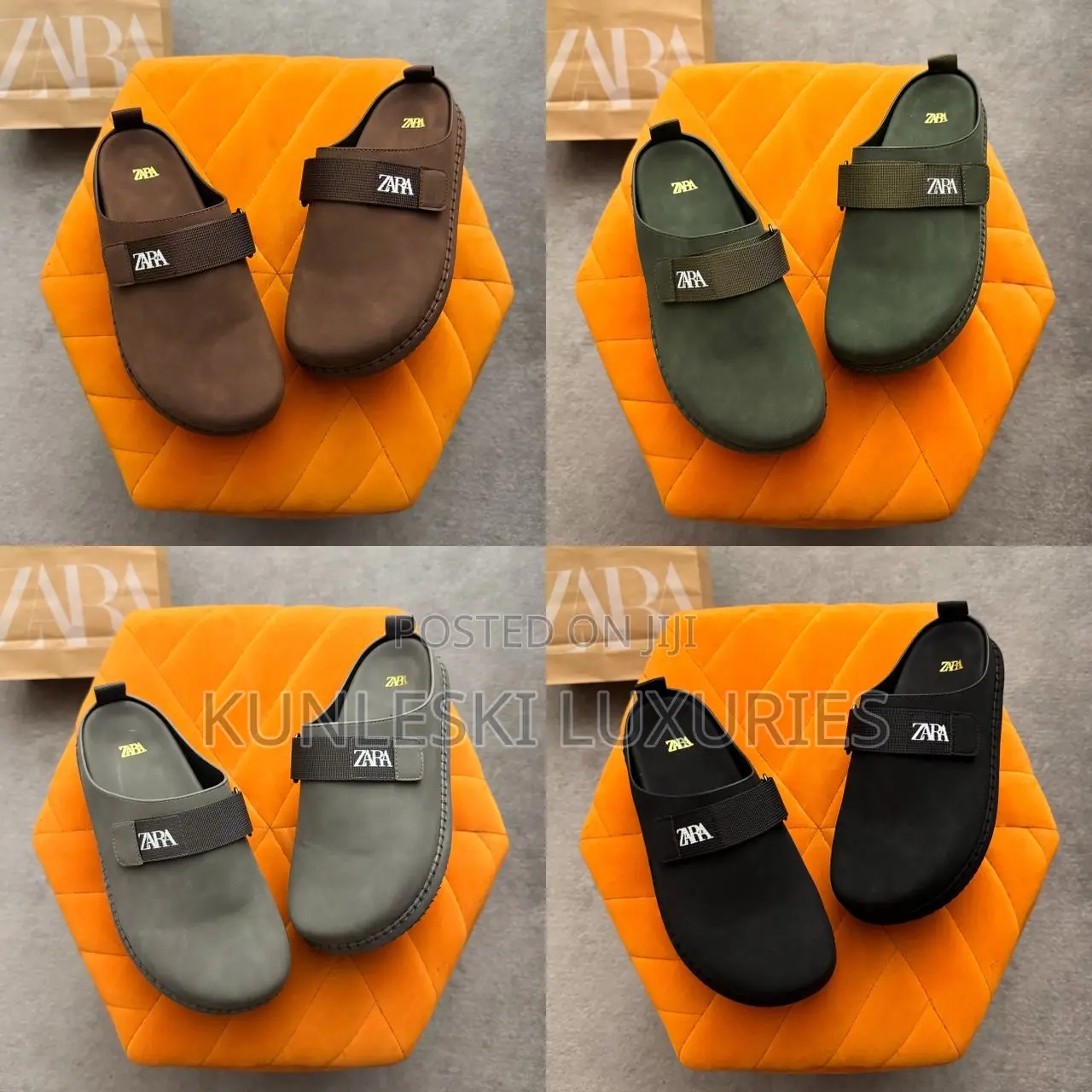 Original Zara Suede Mules