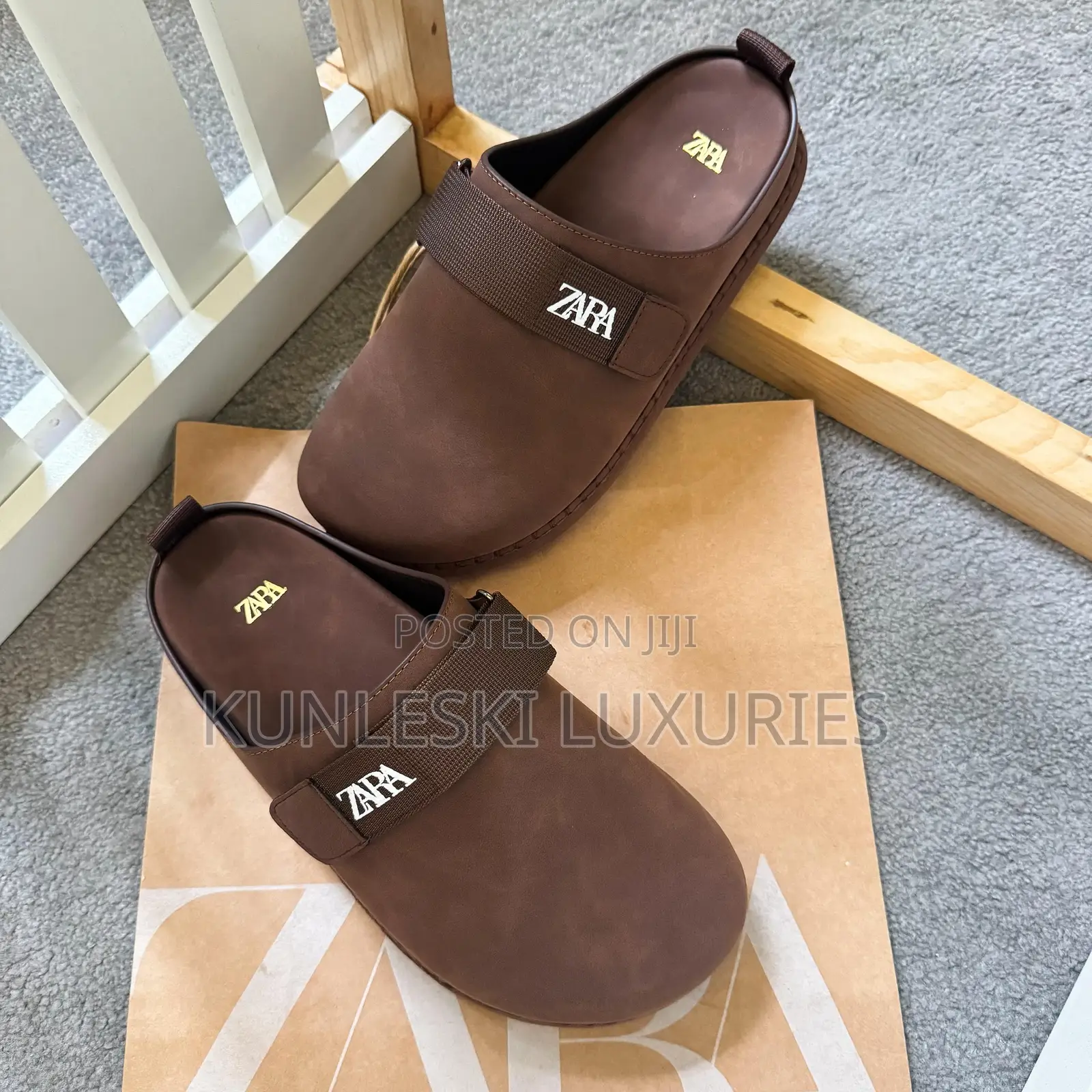 Original Zara Suede Mules