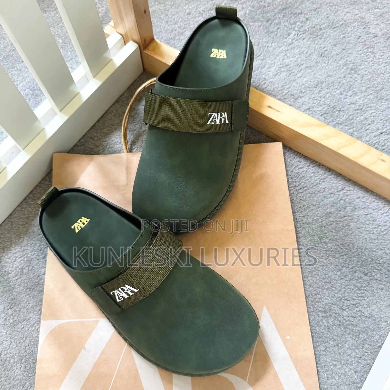 Original Zara Suede Mules