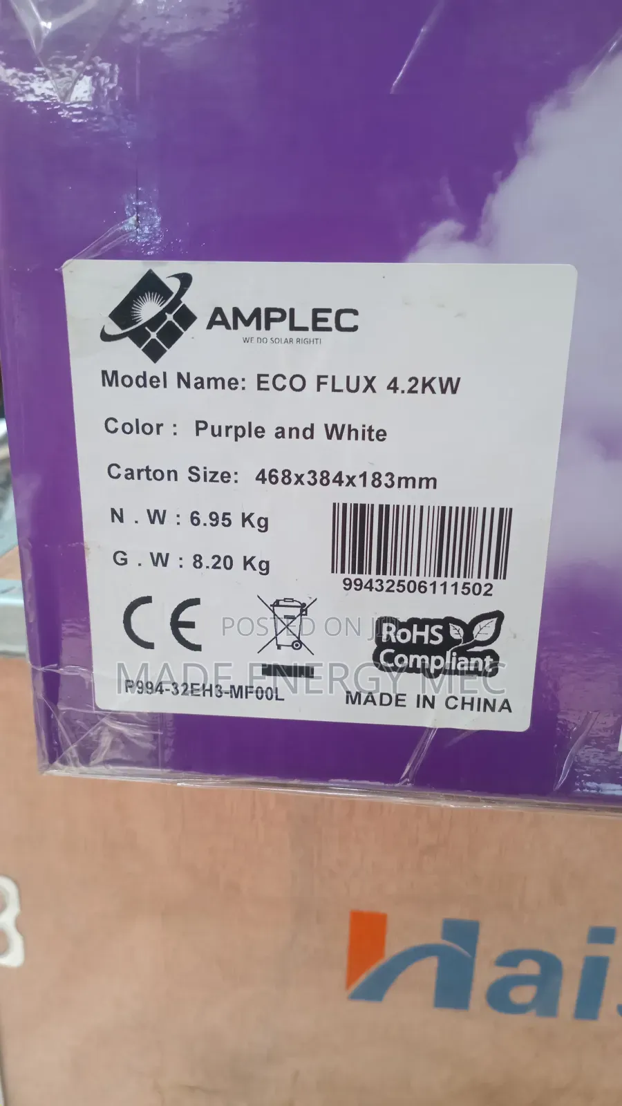 4.2kva 24v Amplec Hybrid Inverter