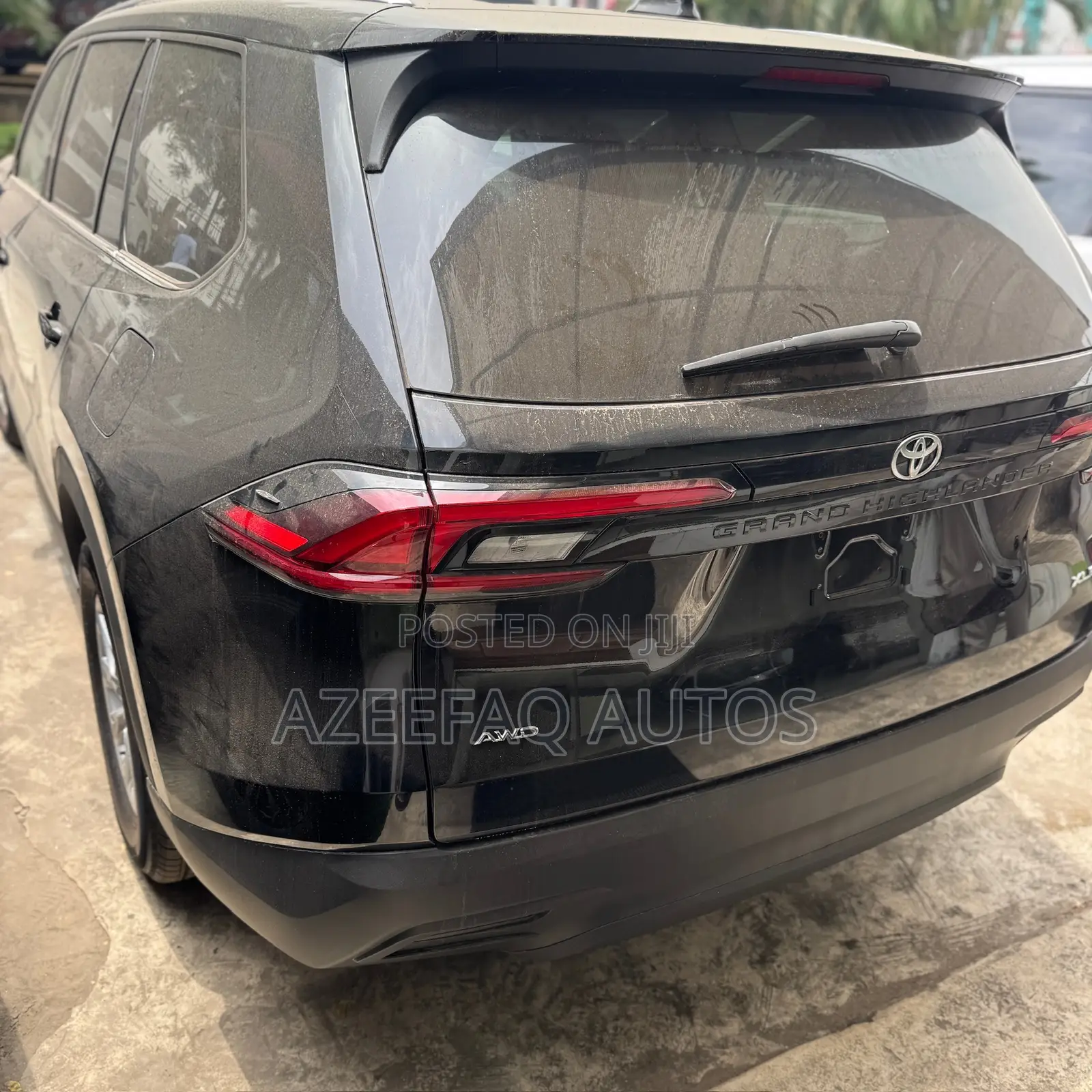 New Toyota Grand Highlander XLE 2025 Black