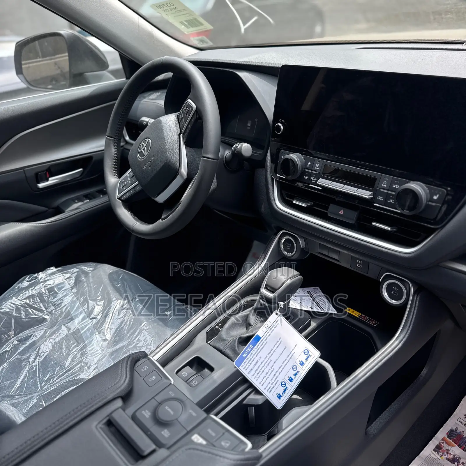 New Toyota Grand Highlander XLE 2025 Black