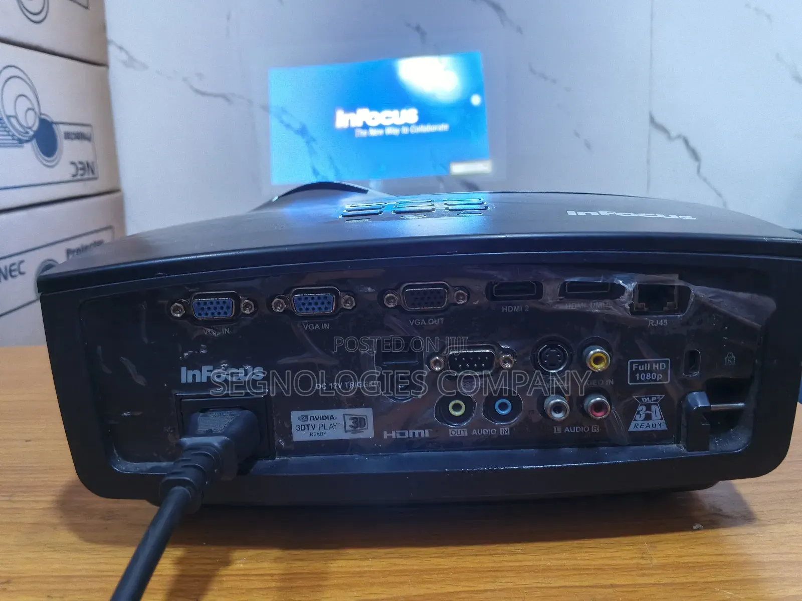 Infocus In3138hda 4500 Lumens Full Hd 3d Ready Dlp Projector