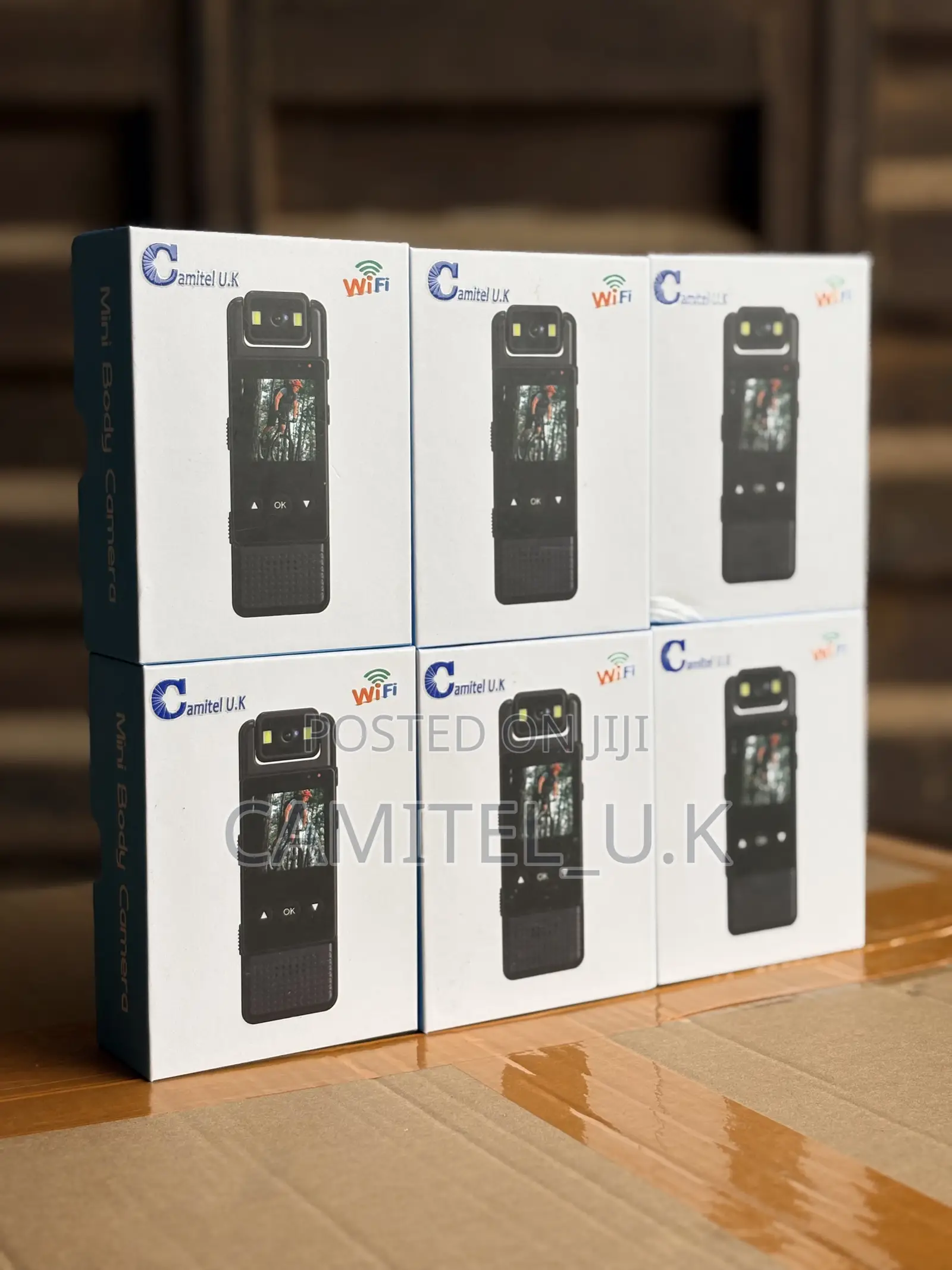L12 Wifi Video Recorder — Hd Wearable Body Spy Camera