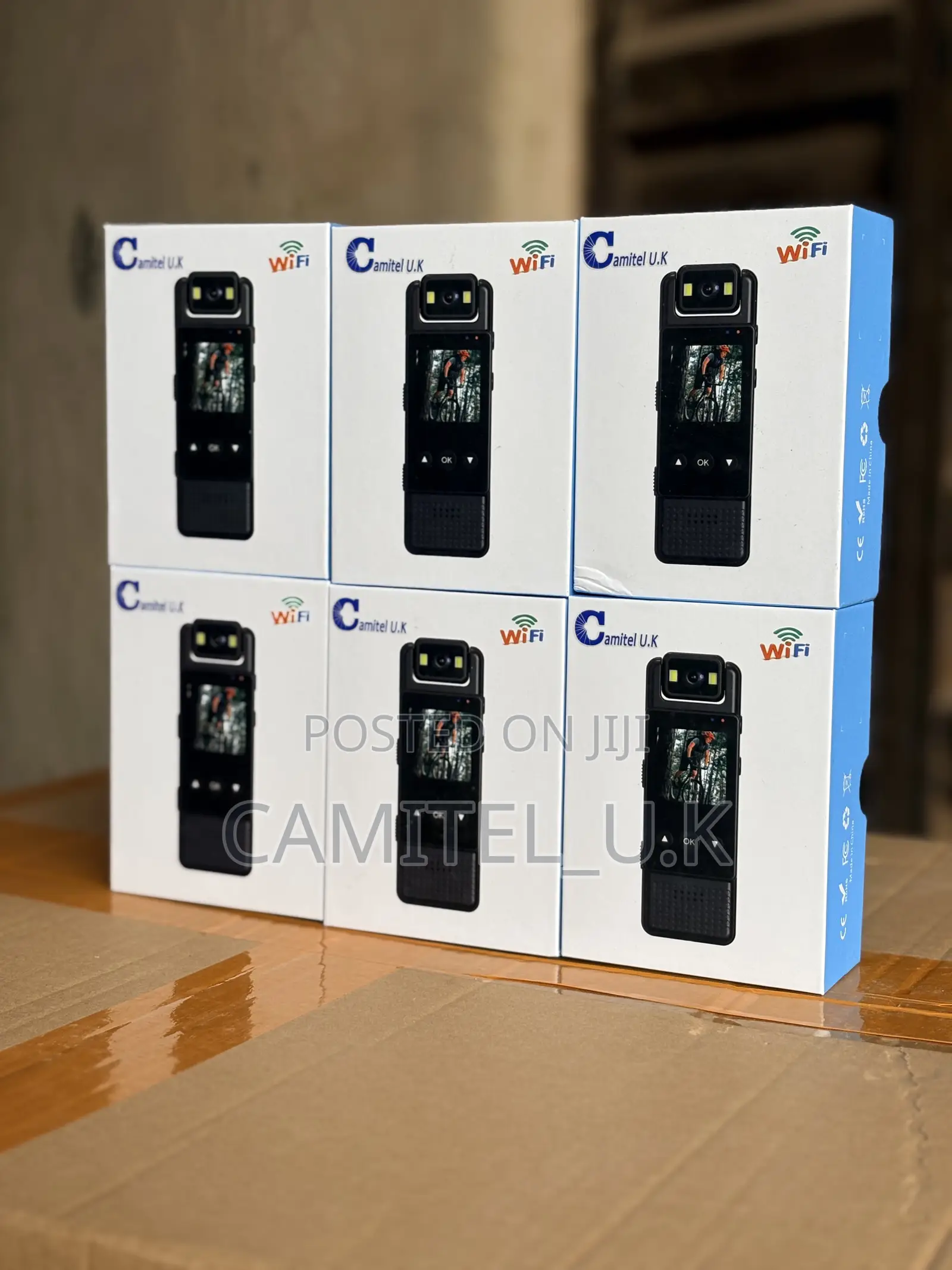 L12 Wifi Video Recorder — Hd Wearable Body Spy Camera