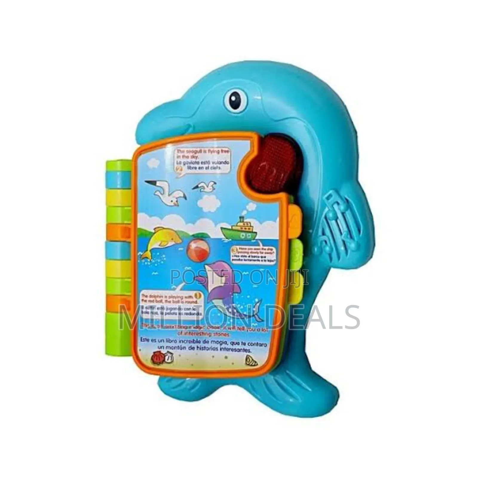 Children Dolphin Learning Book Fun Toy Ages 3+