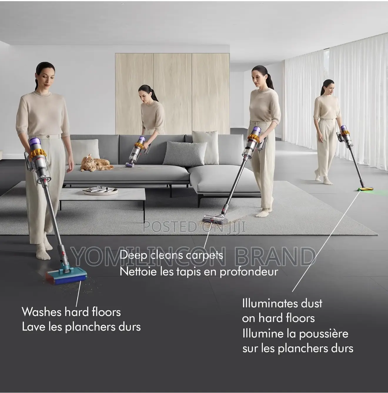 Dyson V15s Detect Submarine​ Wet Dry Vacuum, Yellow/Nickel