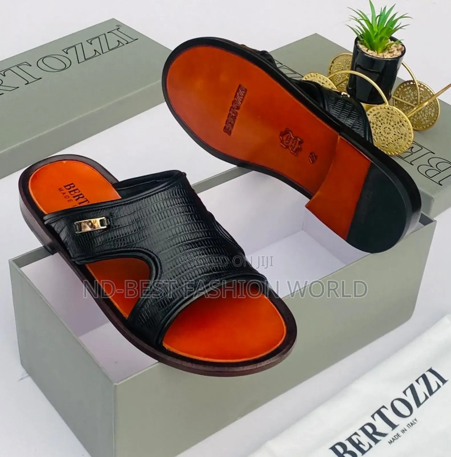Pure Quality Leather Mister Slippers