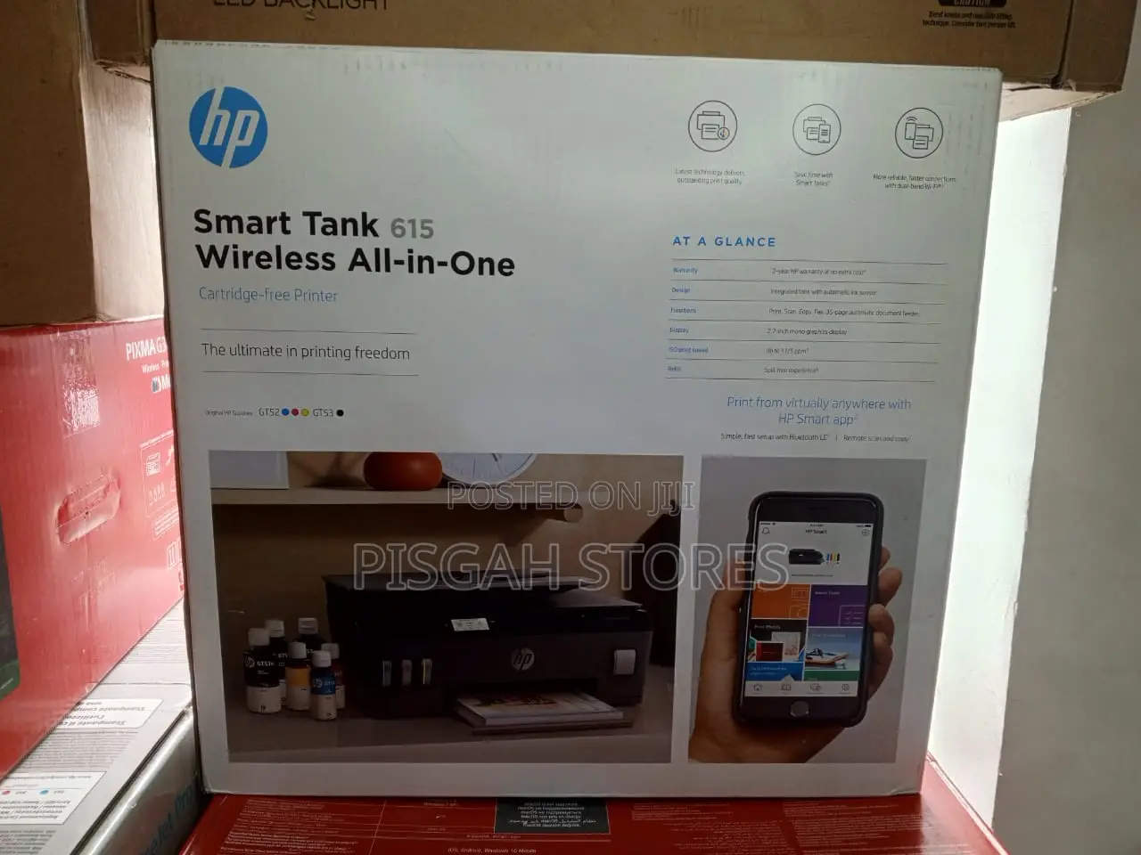 Hp Smart Tank 615 Wireless All-in-One