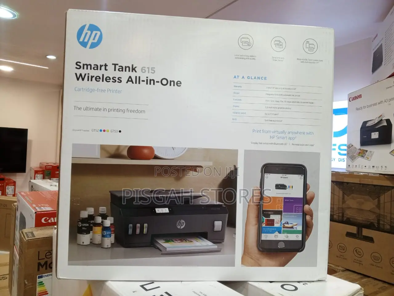Hp Smart Tank 615 Wireless All-in-One