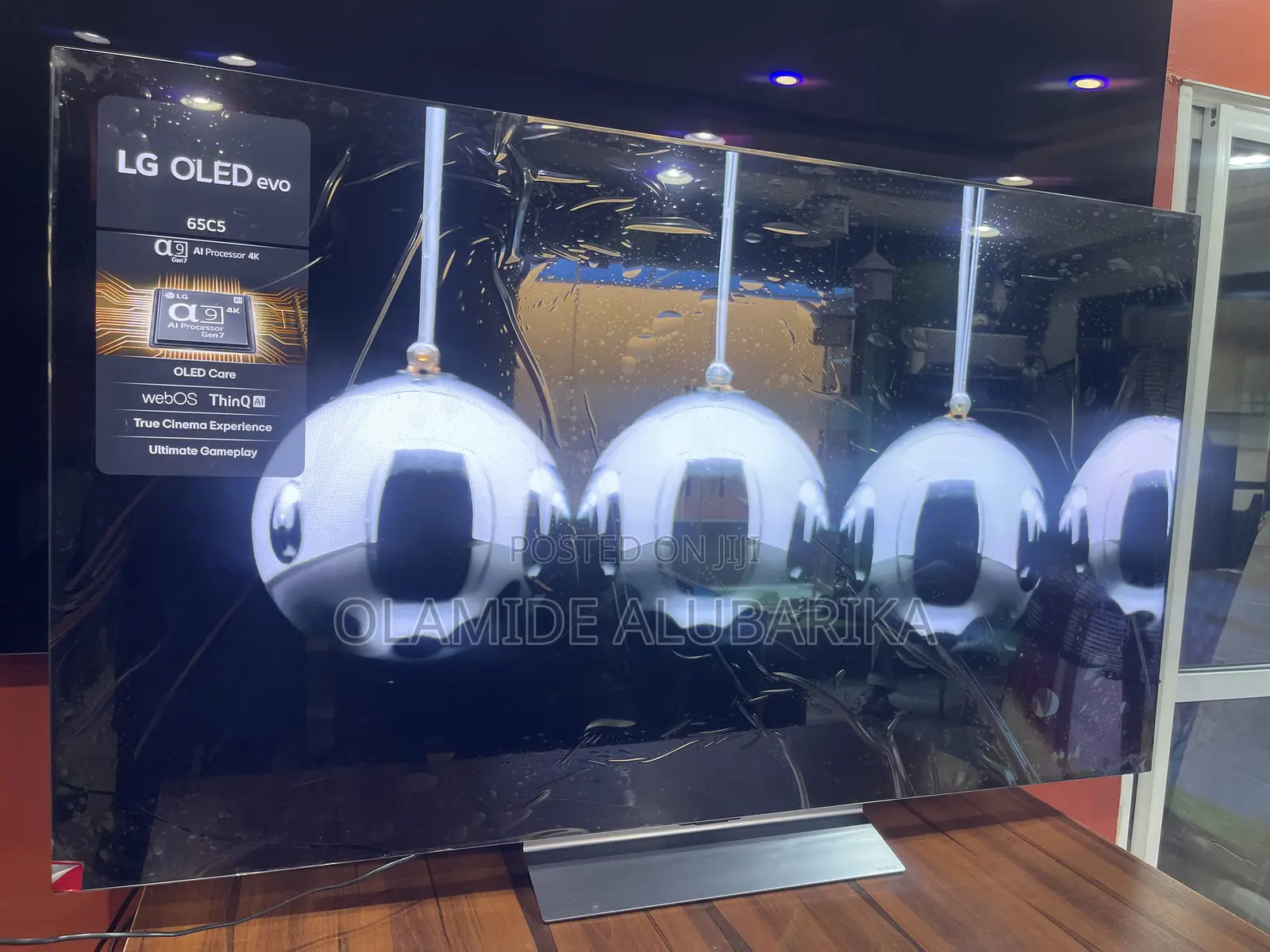 Lg Oled 65” C5 High-performance 4k Tv Featuring Α9 Gen8 Ai Processor