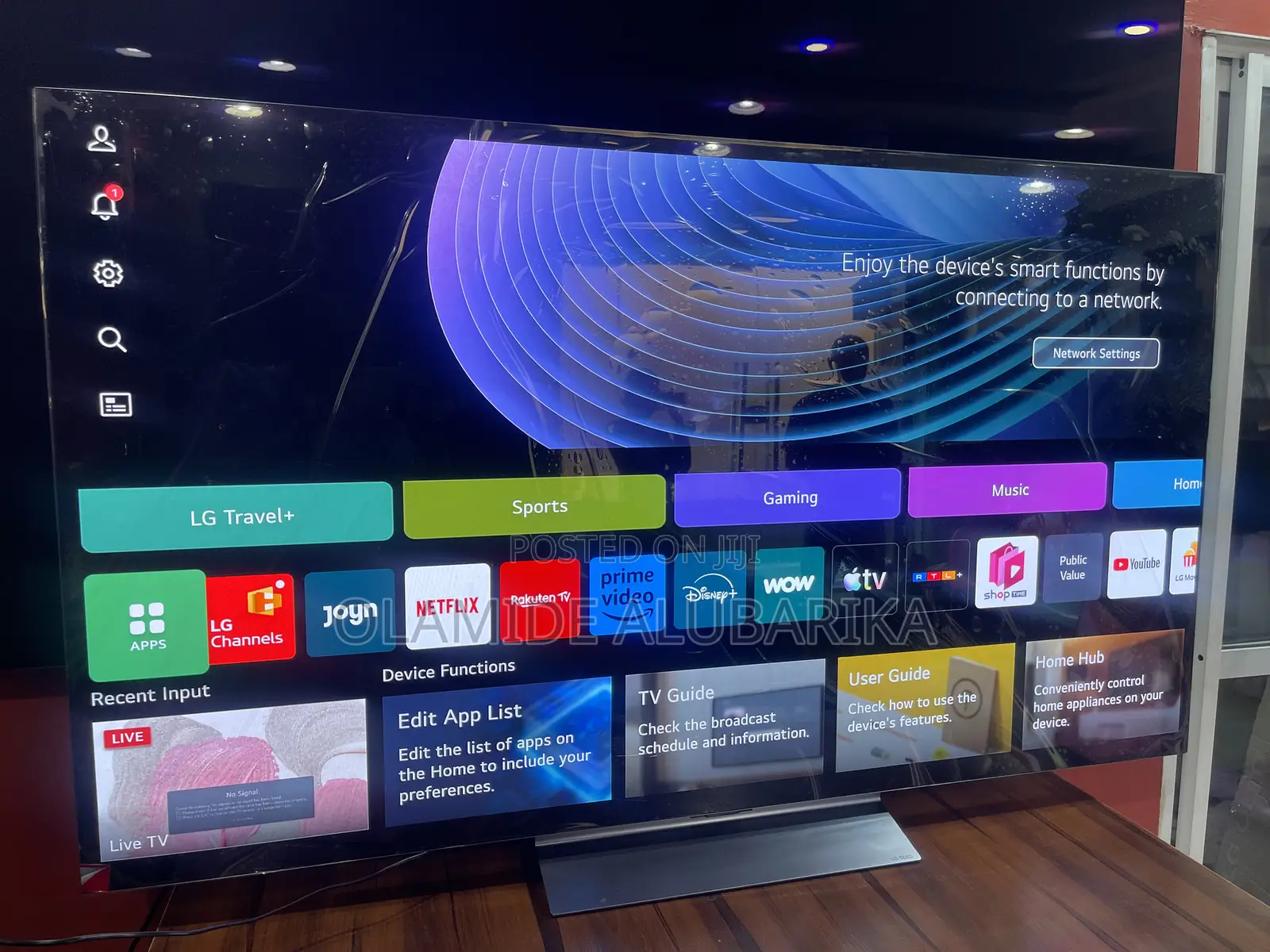 Lg Oled 65” C5 High-performance 4k Tv Featuring Α9 Gen8 Ai Processor