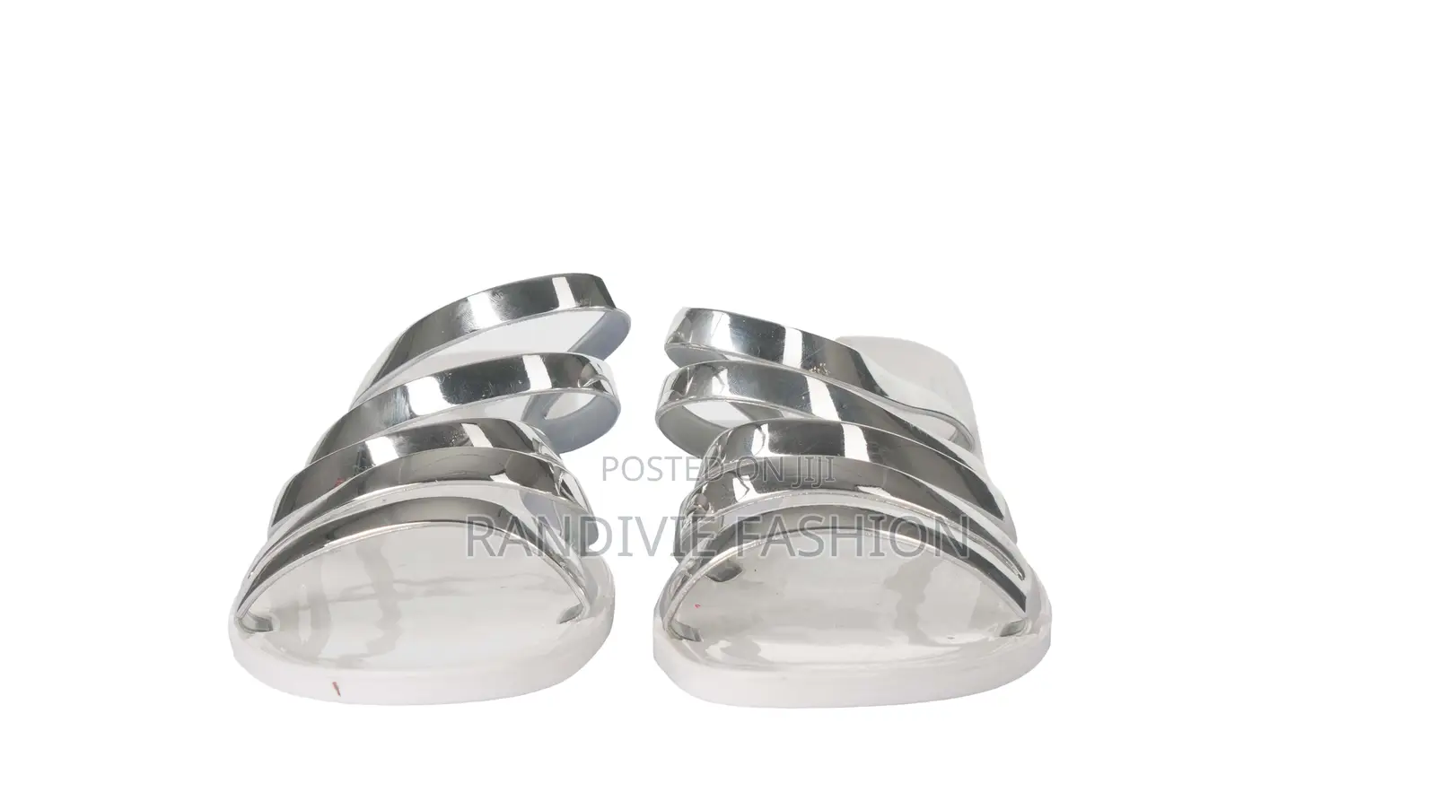 Silver/White - Ziggy Slippers