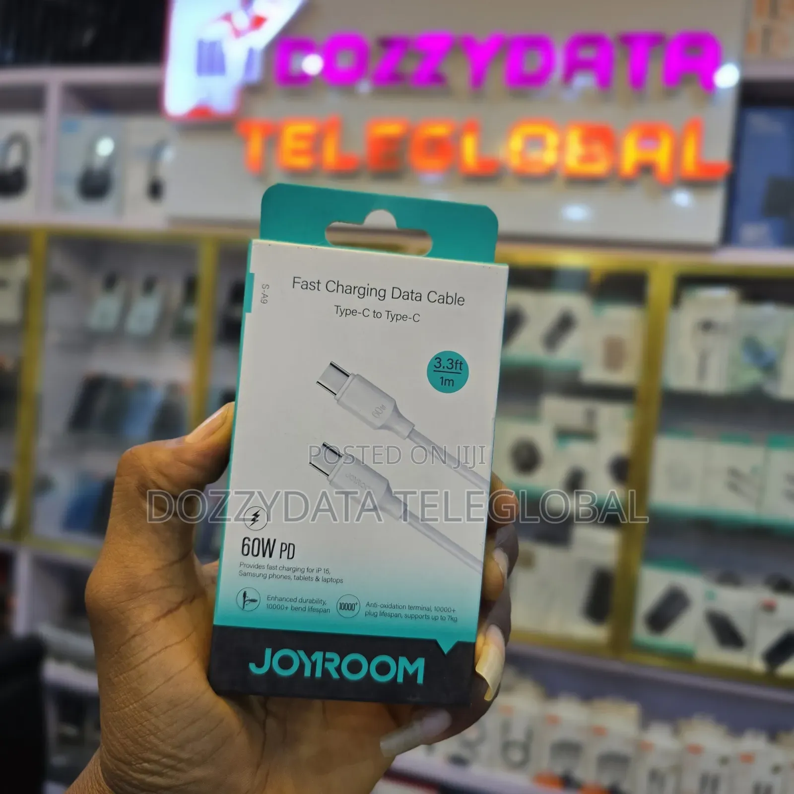 Joyroom 60w Type C to Type C 1m Cable