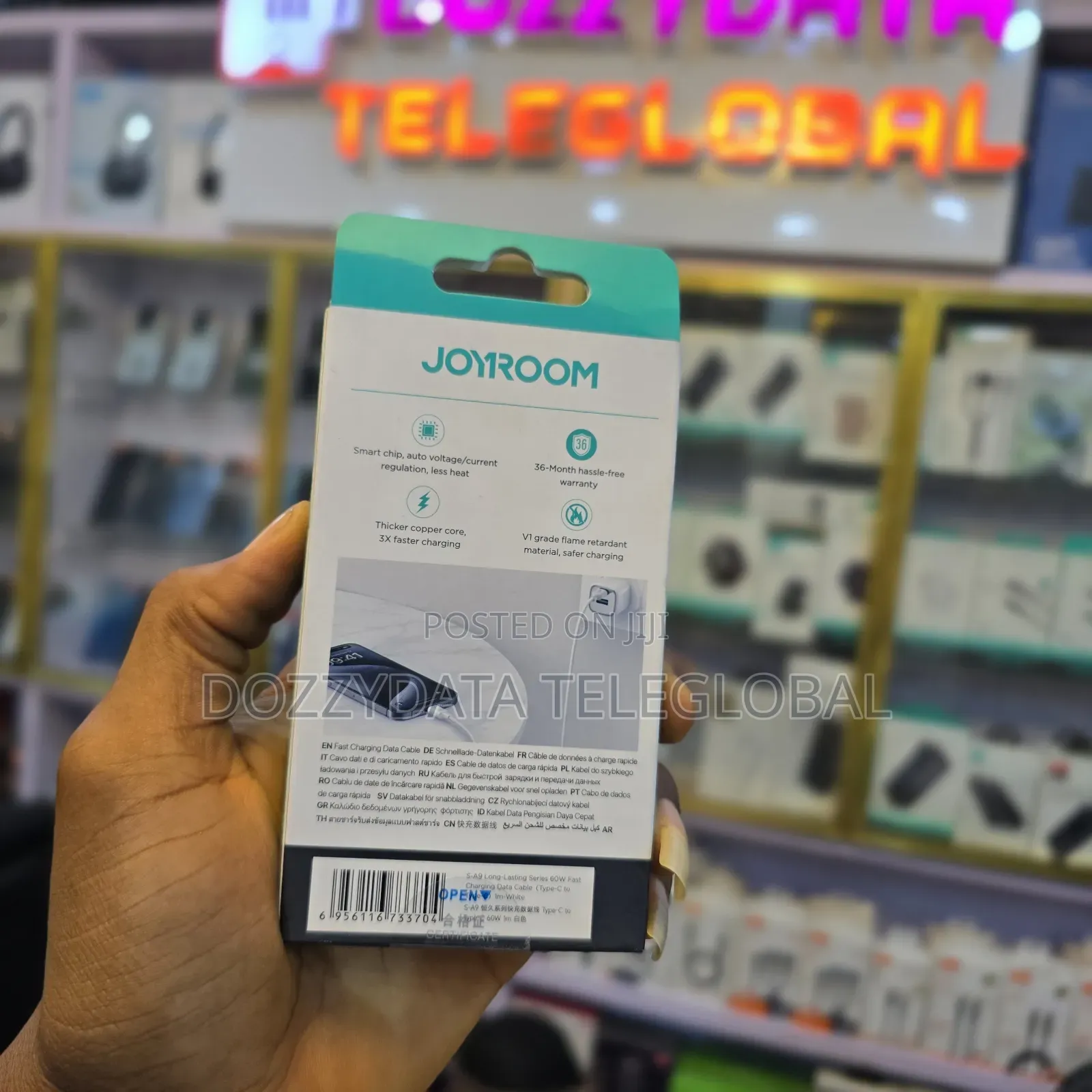 Joyroom 60w Type C to Type C 1m Cable
