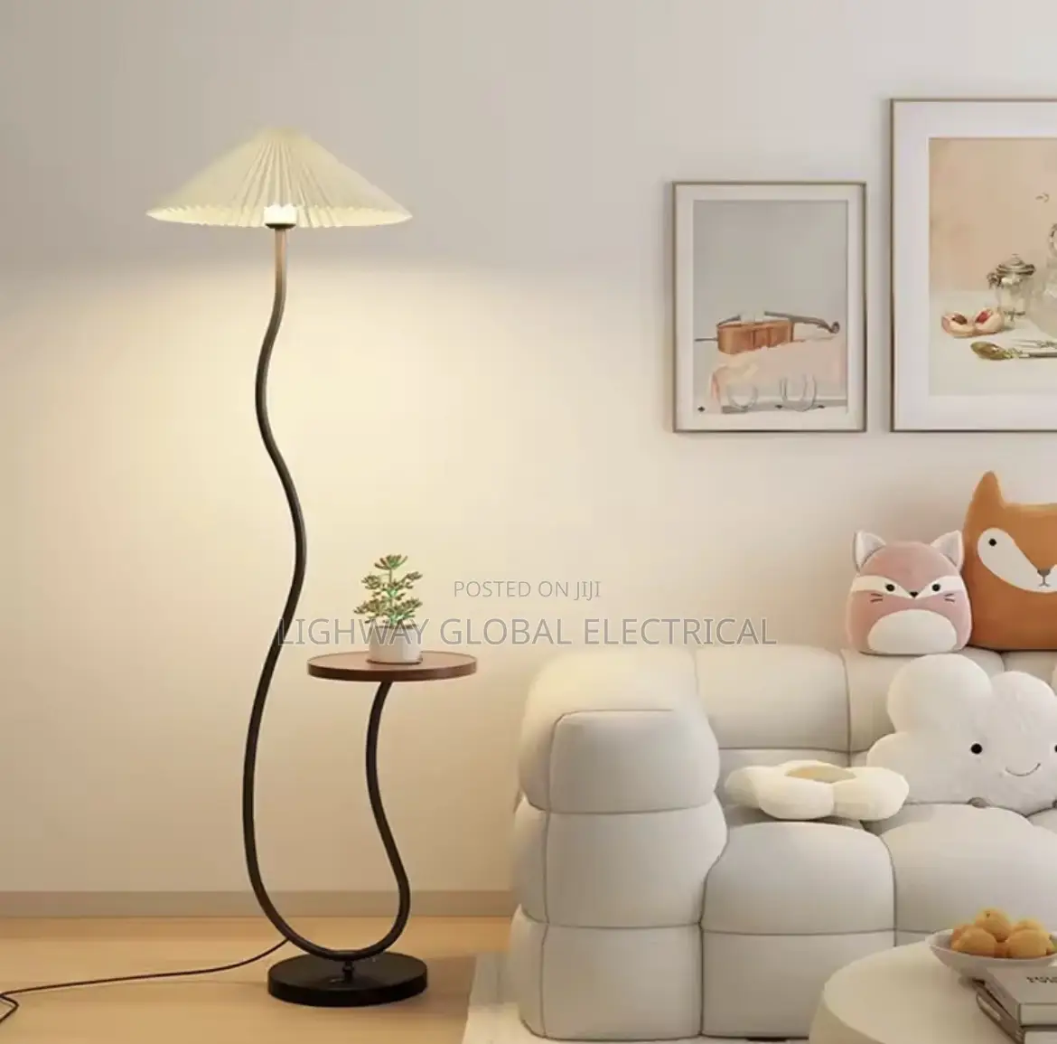 Modern Nordic Storage Floor Lamp
