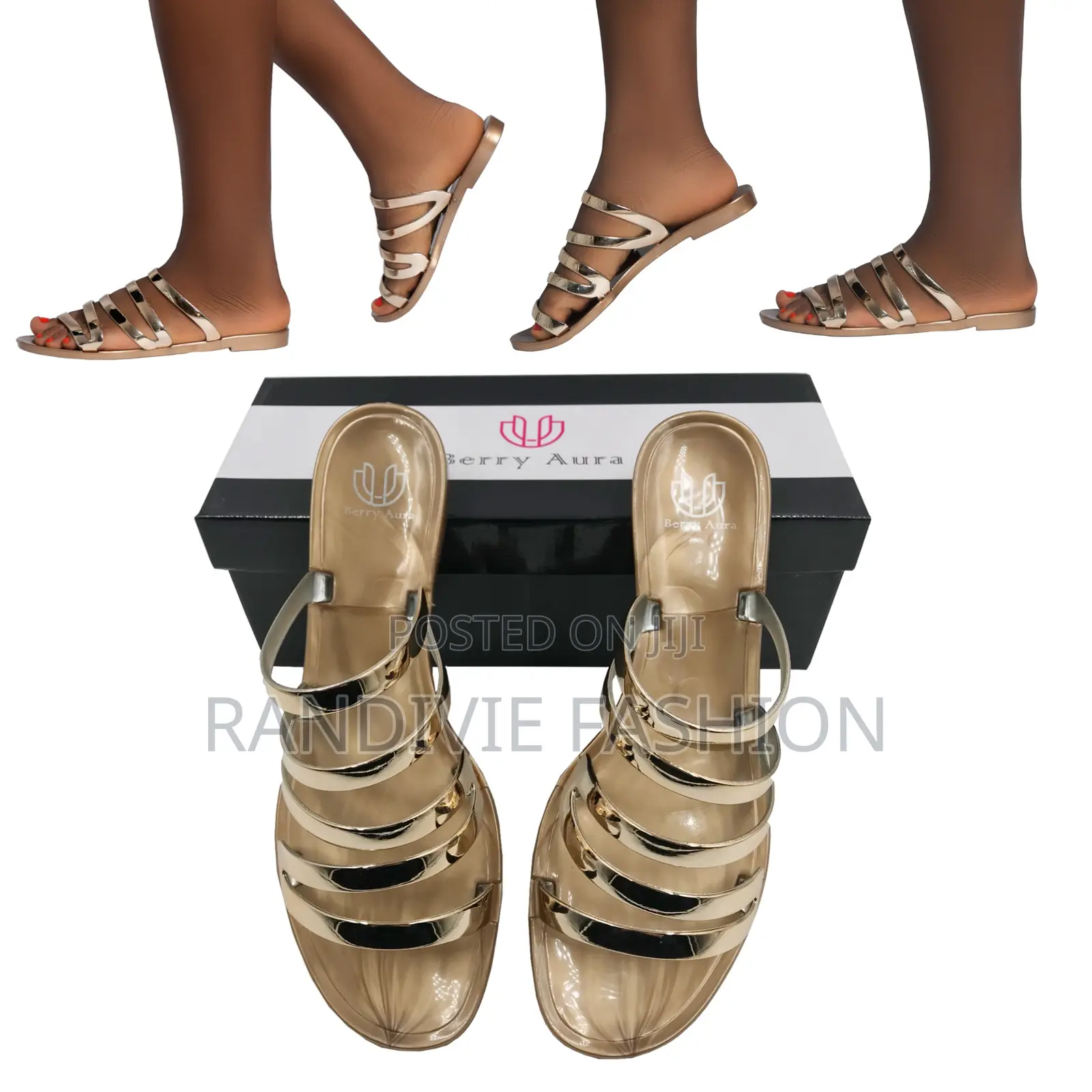Gold - Ziggy Slippers
