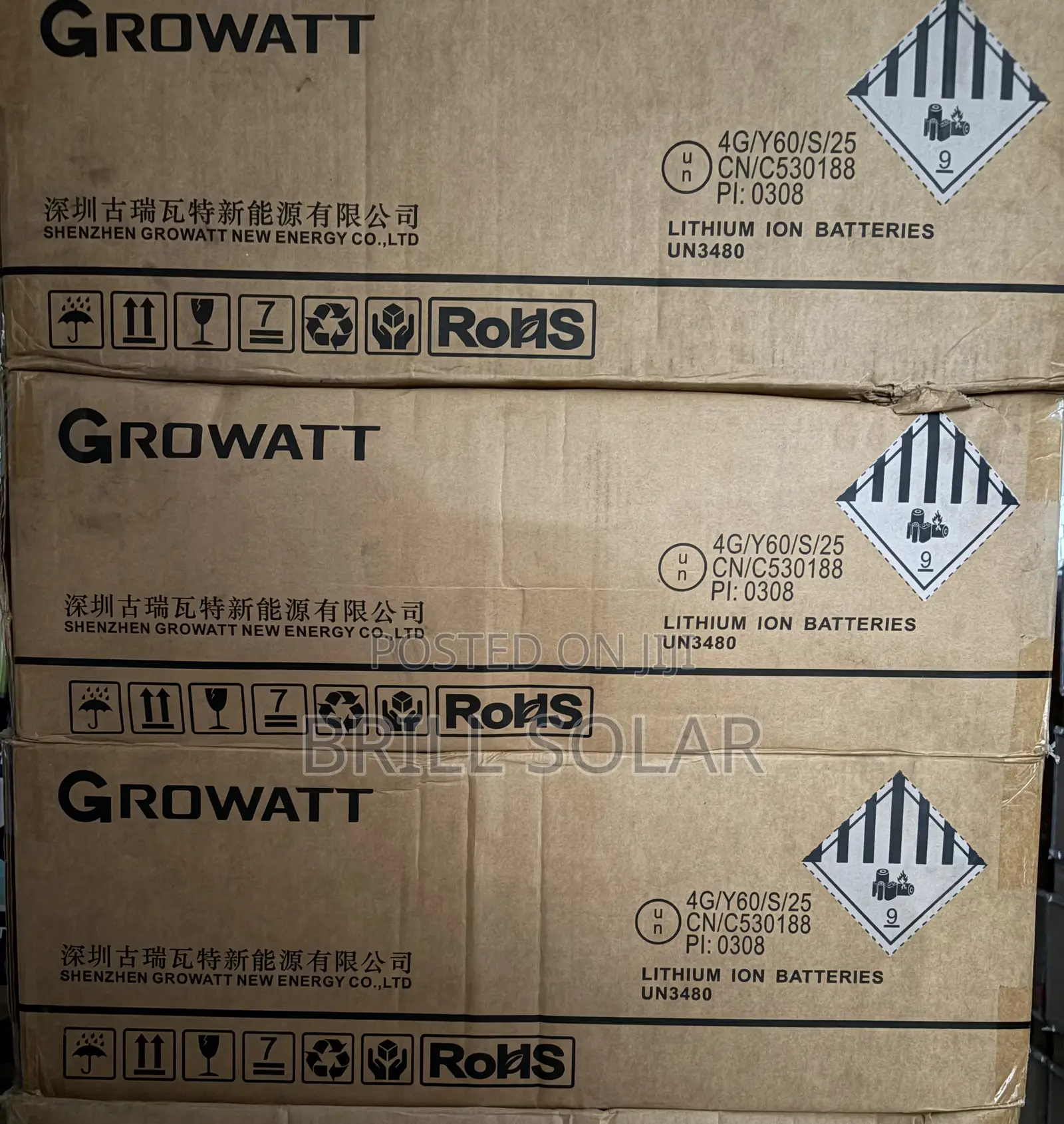5kwh-51.2v Growatt Solar Lithium Battery(Hope Lw-B1)