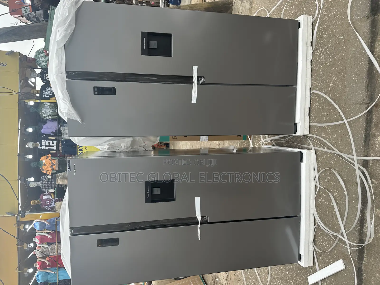 Hisense Side by Side Fridge 514l