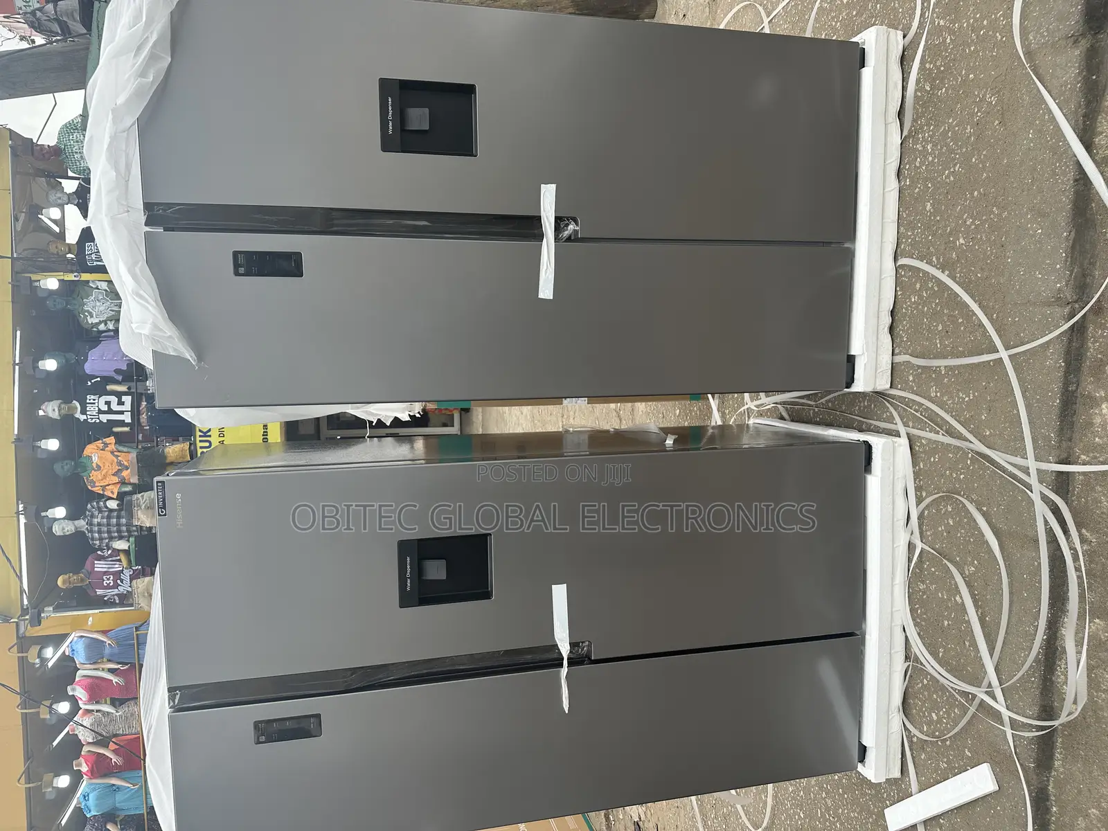 Hisense Side by Side Fridge 514l