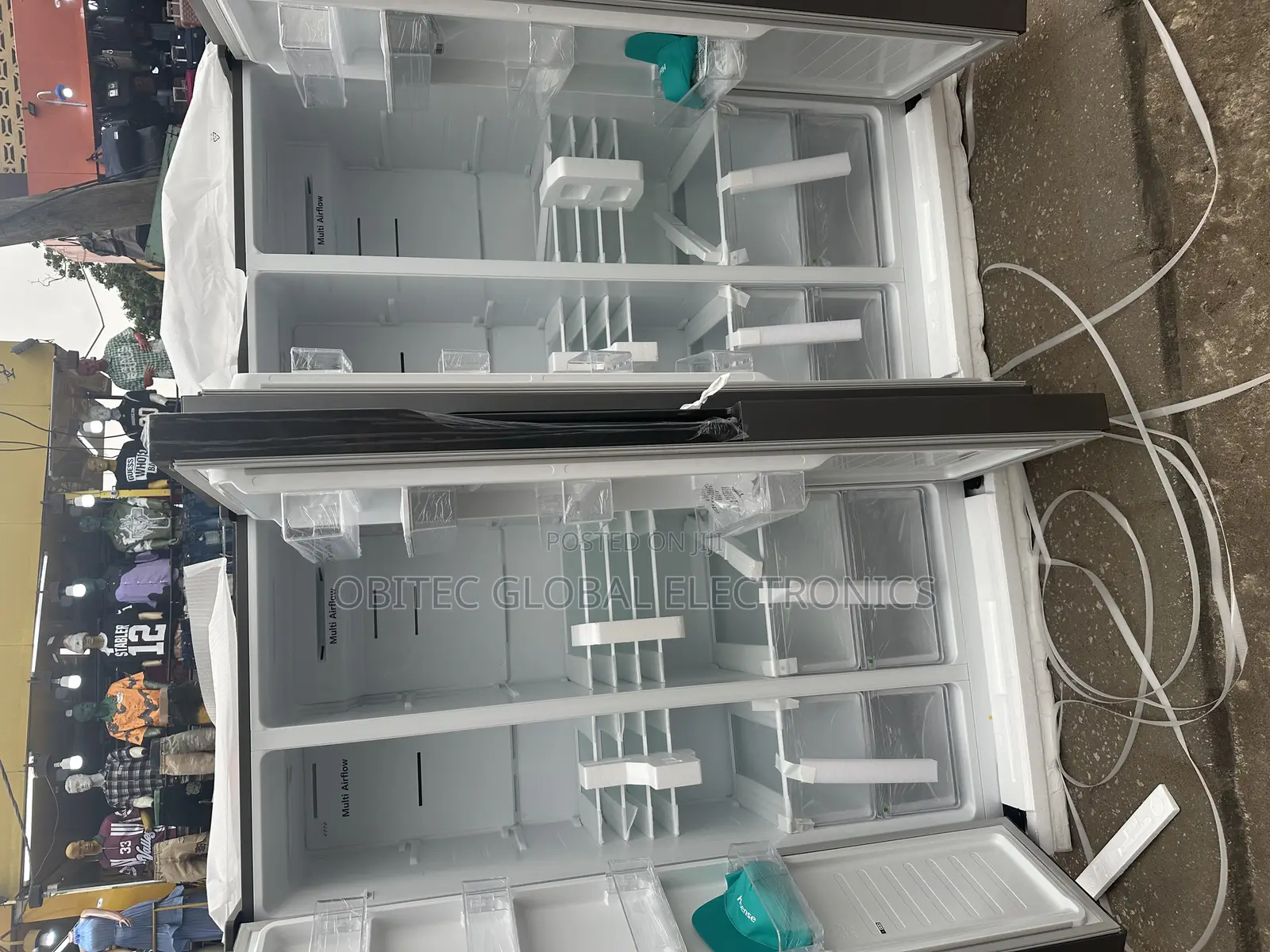 Hisense Side by Side Fridge 514l
