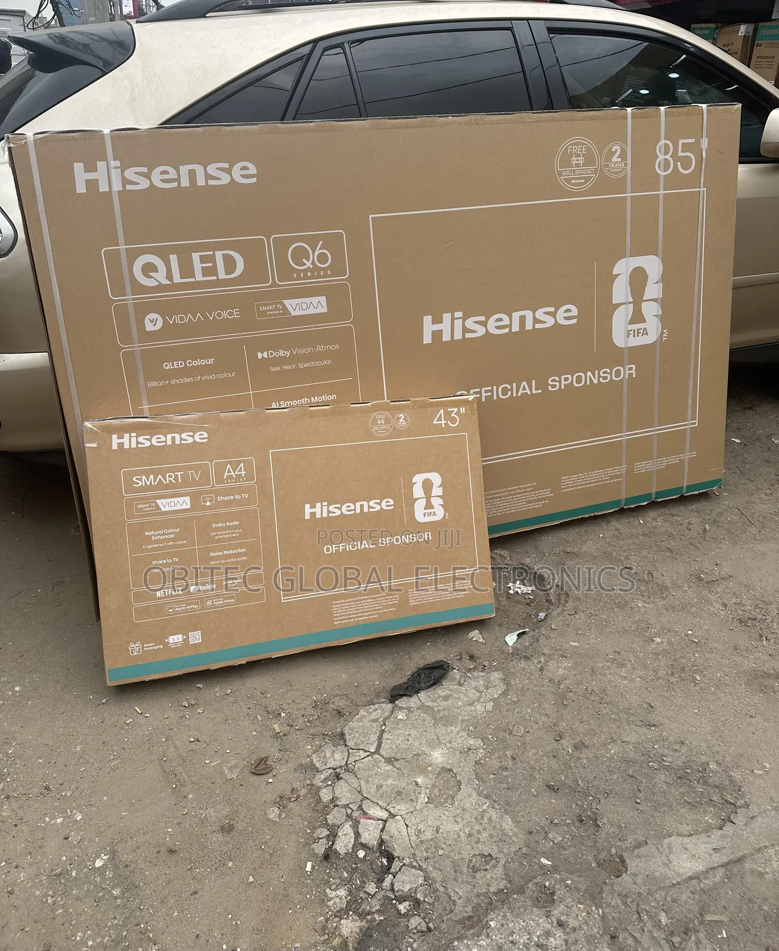 Hisene 85”inches Qled Television