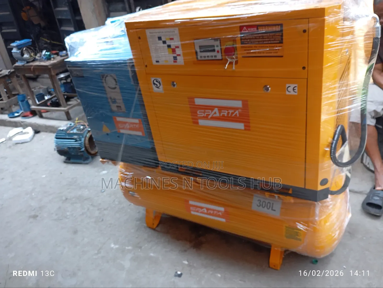 Sparta 15hp Screw Air Compressor