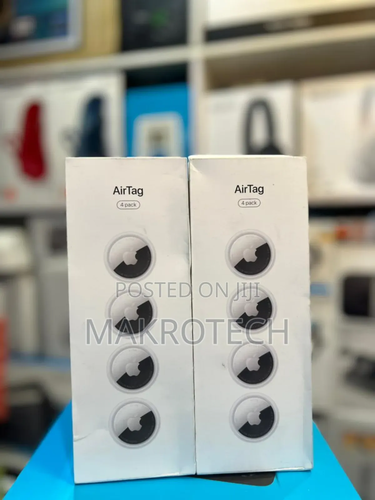 Apple Airtag (2nd Generation) - 4 Pack: Tracker For Keychain, Wallet
