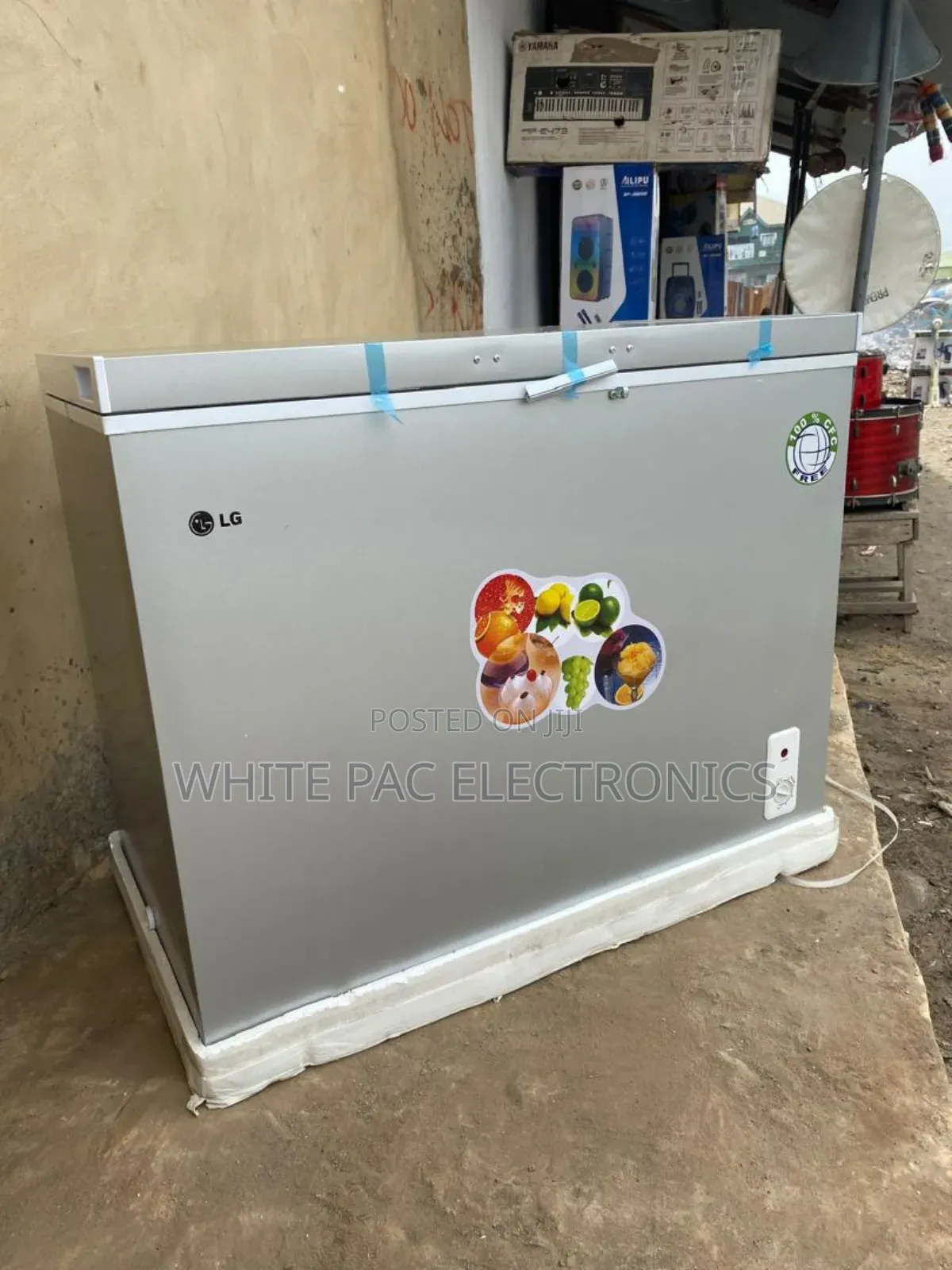 Lg Solar Freezer 400 Liter ( Solar And Light ) For Ice Block Maker