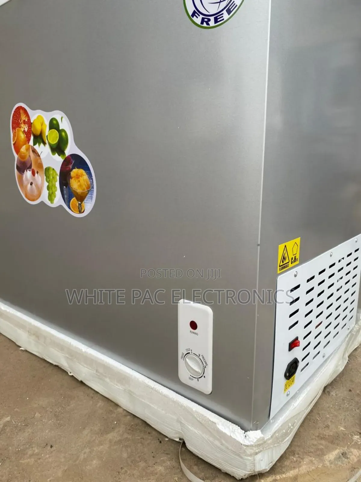 Lg Solar Freezer 400 Liter ( Solar And Light ) For Ice Block Maker