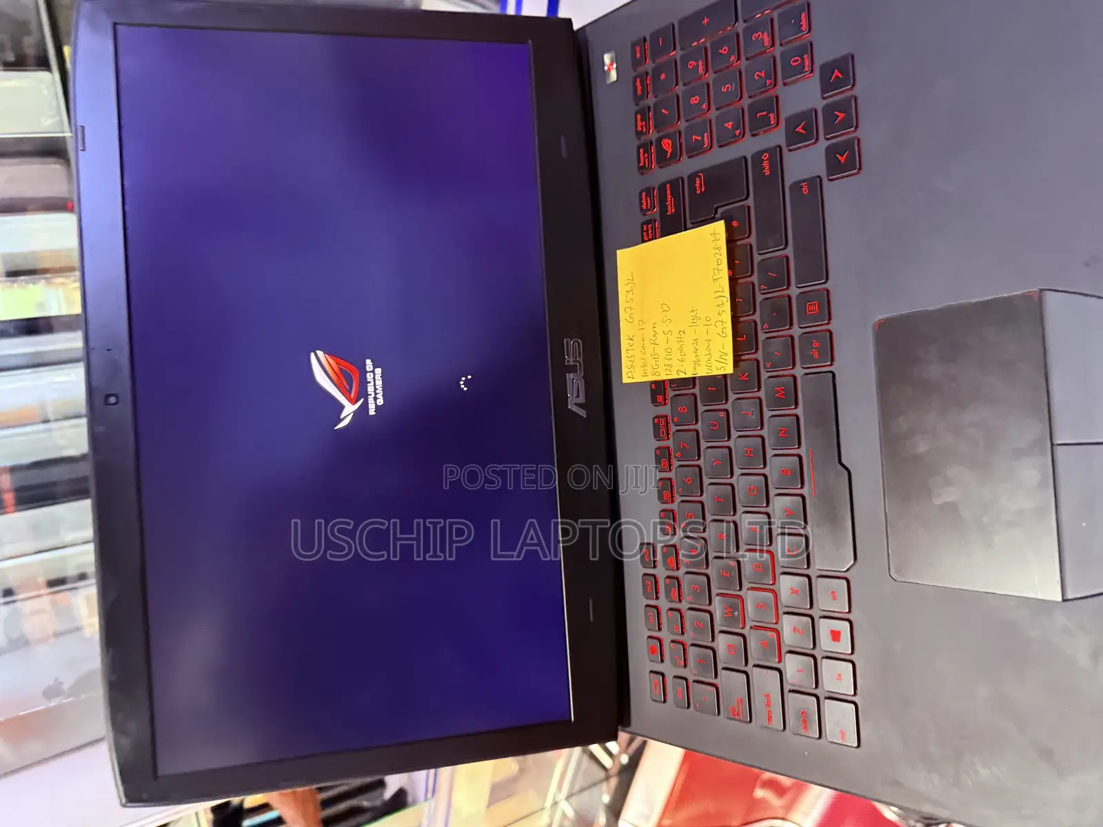 Laptop Asus G751JL 8GB Intel Core i7 SSD 128GB