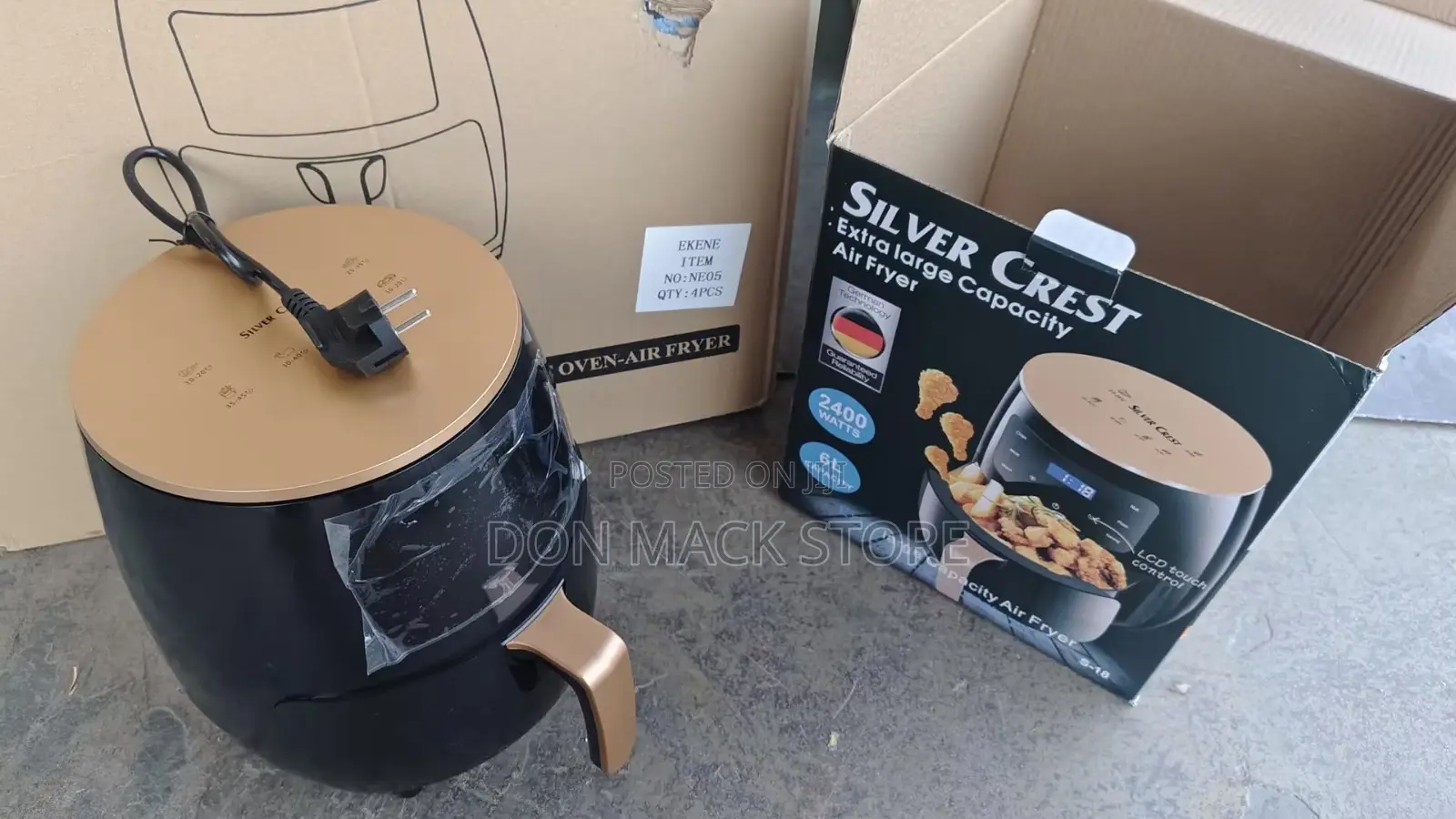 6l Silver Crest Air Fryer