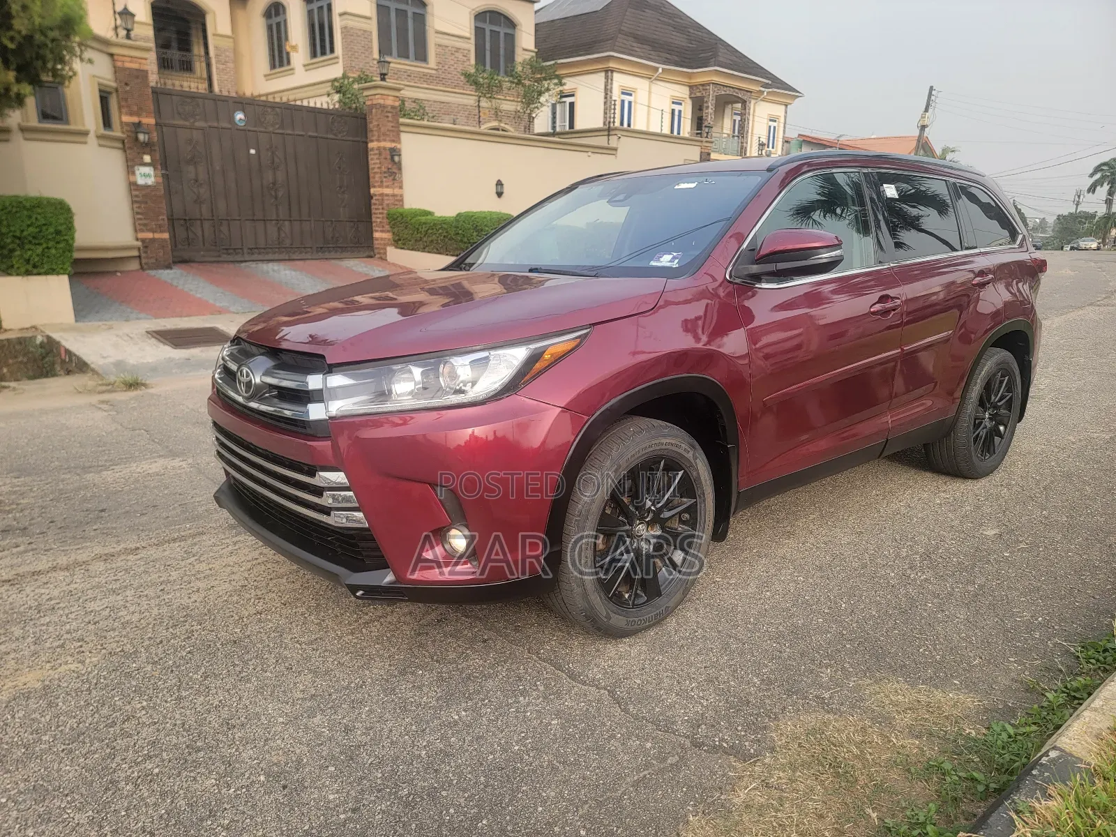 Toyota Highlander Limited 2019 Purple