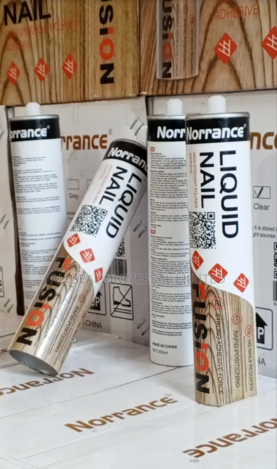 Norrance Wall Panel Adhesive Sealant (Nous Parlons Français)