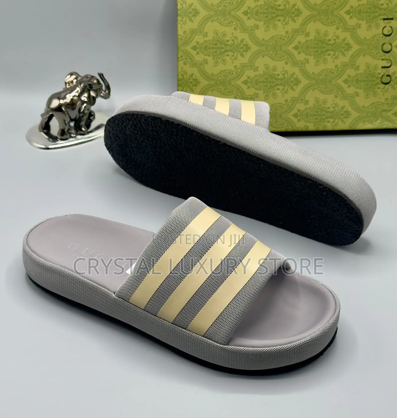 Gucci Quality Luxury Men Easy Wear Slide