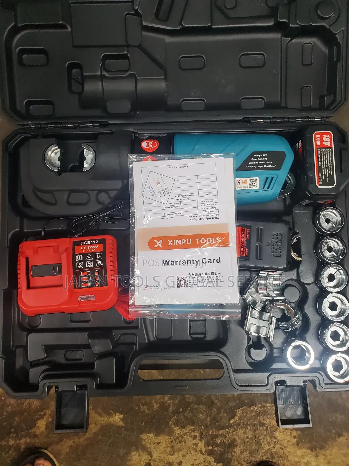Hydraulic Electric Pipe Crimping Tool (18v Bettery)