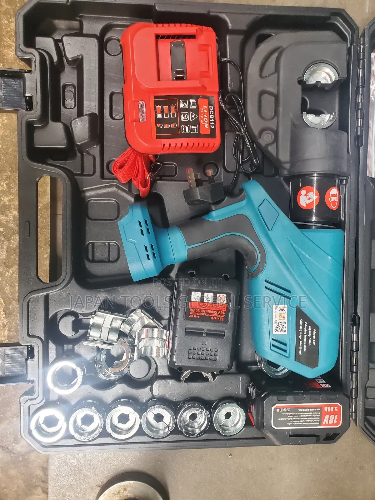 Hydraulic Electric Pipe Crimping Tool (18v Bettery)